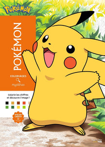 COLORIAGES MYSTERES - POKEMON - COLORIE LES CHIFFRES ET DECOUVRE L'IMAGE