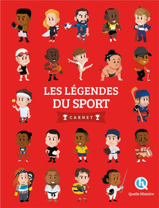 LES LEGENDES DU SPORT - CARNET (2NDE ED)