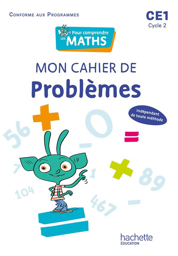 POUR COMPRENDRE LES MATHS CE1 - CAHIER DE PROBLEMES - ED. 2023