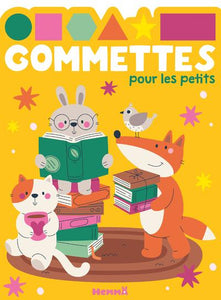 GOMMETTES POUR LES PETITS (ANIMAUX LIVRES)