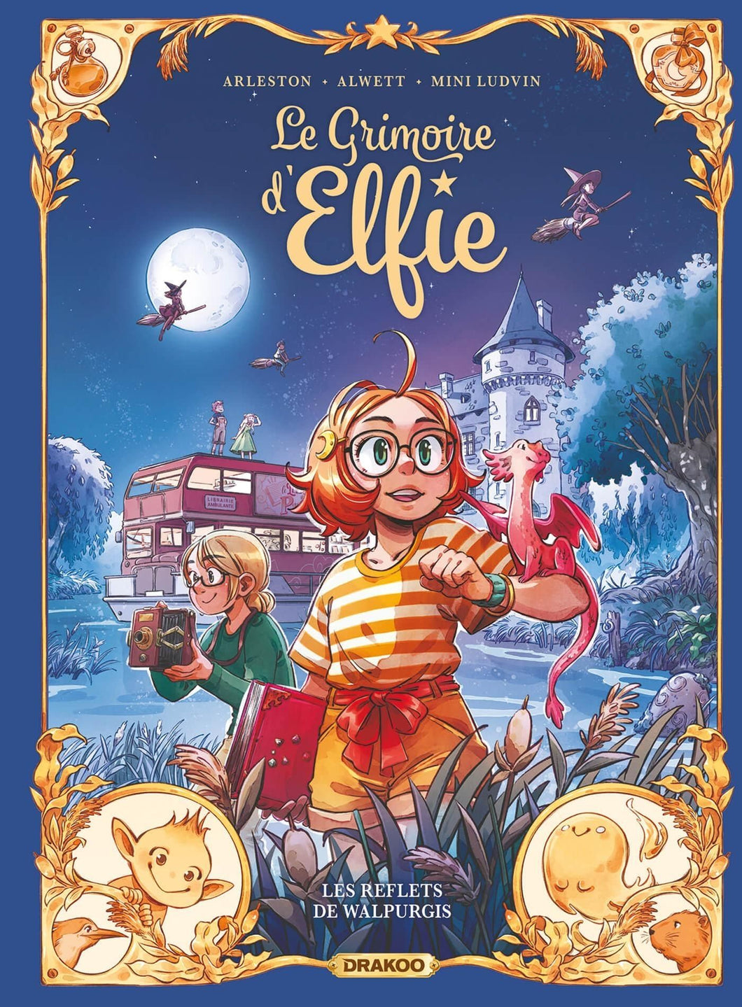 LE GRIMOIRE D'ELFIE - T05 - LE GRIMOIRE D'ELFIE - VOL. 05 - HISTOIRE COMPLETE - LES REFLETS DE WALPU