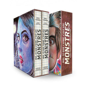 COFFRET MOI, CE QUE J'AIME, C'EST LES MONSTRES -TOMES 1 ET 2