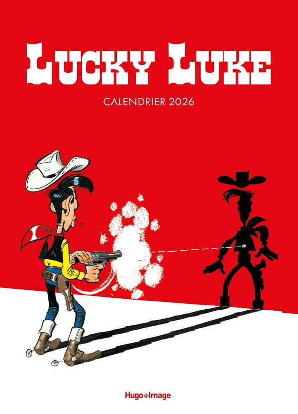 CALENDRIER MURAL LUCKY LUKE 2026