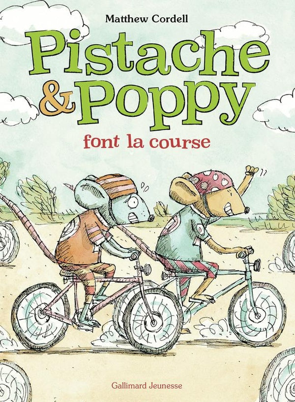 PISTACHE ET POPPY FONT LA COURSE