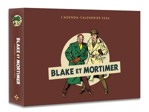 AGENDA - CALENDRIER BLAKE ET MORTIMER 2026