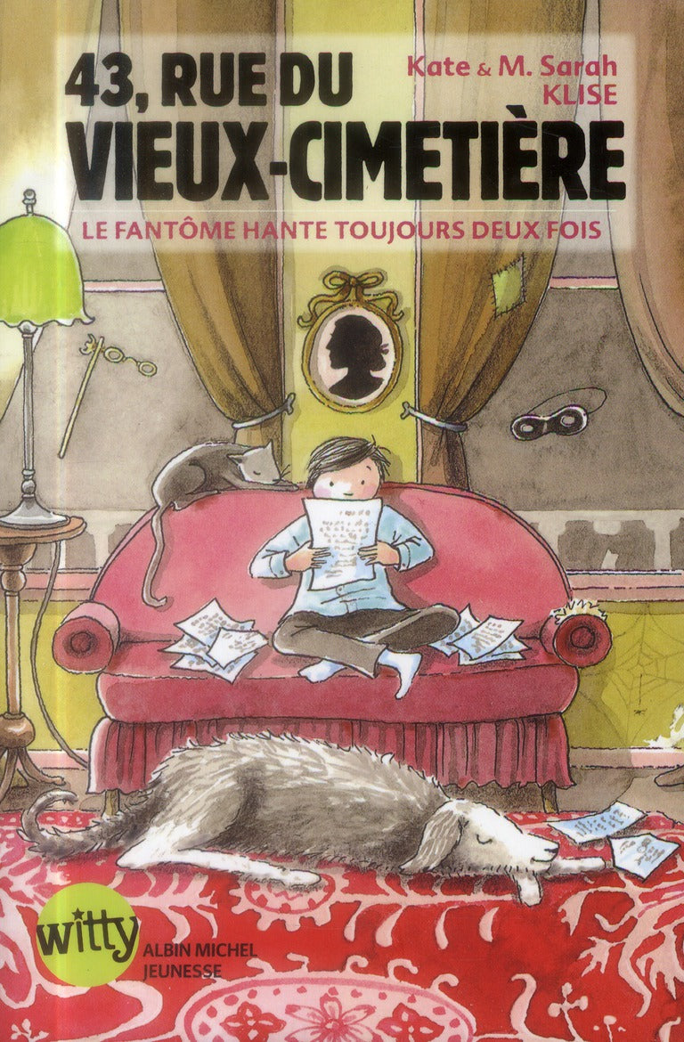 43, RUE DU VIEUX-CIMETIERE - LIVRE 4 - LE FANTOME HANTE TOUJOURS DEUX FOIS
