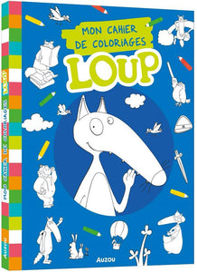 MES GRANDS COLORIAGES - LOUP