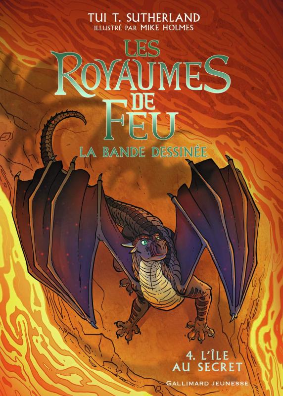 LES ROYAUMES DE FEU - VOL04 - LA BANDE DESSINEE-L'ILE AU SECRET