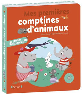 MES PREMIERES COMPTINES D'ANIMAUX