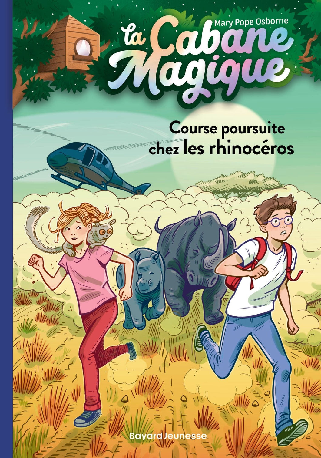 LA CABANE MAGIQUE, TOME 58 - COURSE POURSUITE CHEZ LES RHINOCEROS