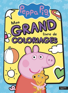 PEPPA PIG - MON GRAND LIVRE DE COLORIAGES