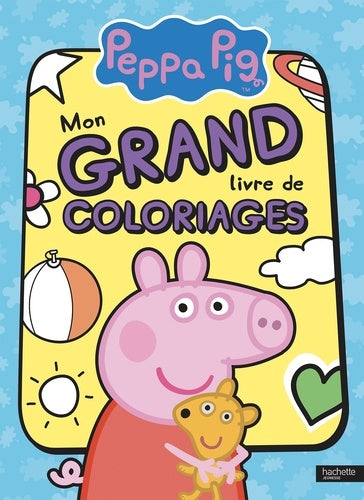 PEPPA PIG - MON GRAND LIVRE DE COLORIAGES