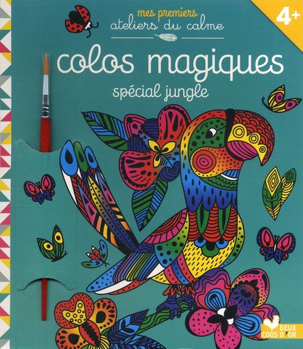 COLOS MAGIQUES JUNGLE - AVEC PINCEAU