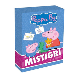 PEPPA PIG-BOITE DE CARTES N 2 -MISTIGRI