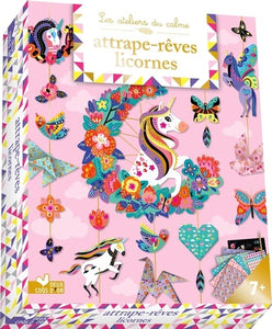 ATTRAPE-REVES LICORNES - COFFRET AVEC ACCESSOIRES