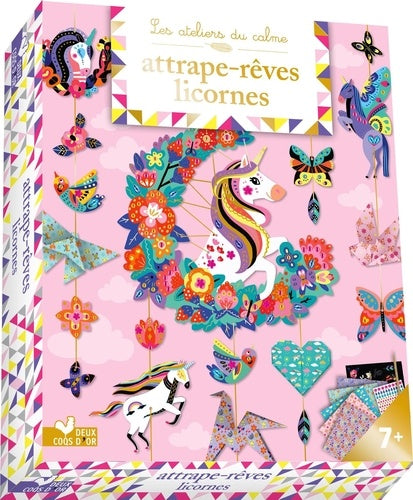 ATTRAPE-REVES LICORNES - COFFRET AVEC ACCESSOIRES
