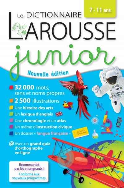 LAROUSSE DICTIONNAIRE JUNIOR 7/11 ANS ILLUSTRE