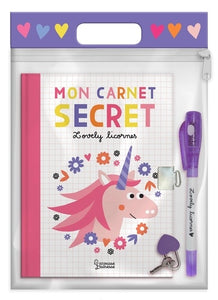 MON CARNET SECRET LICORNES