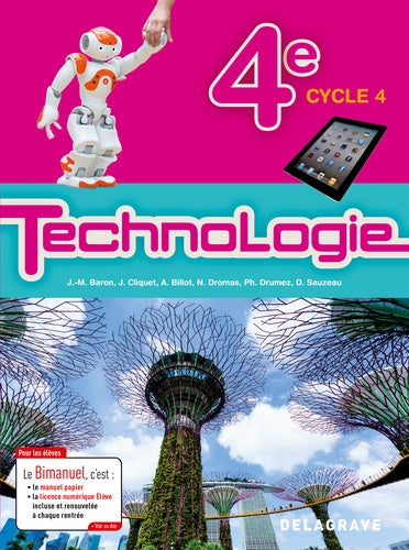 TECHNOLOGIE 4E - ELEVE