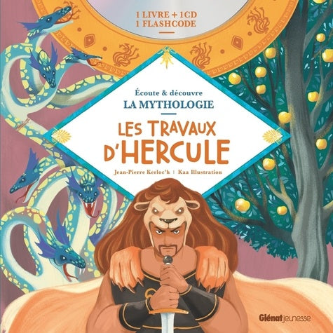 LIVRE CD LA MYTHOLOGIE - LES TRAVAUX D'HERCULE