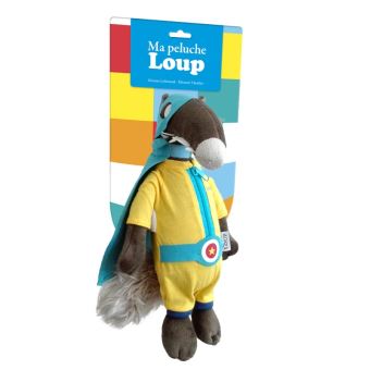 PELUCHE DU LOUP SUPER-HEROS UNICEF