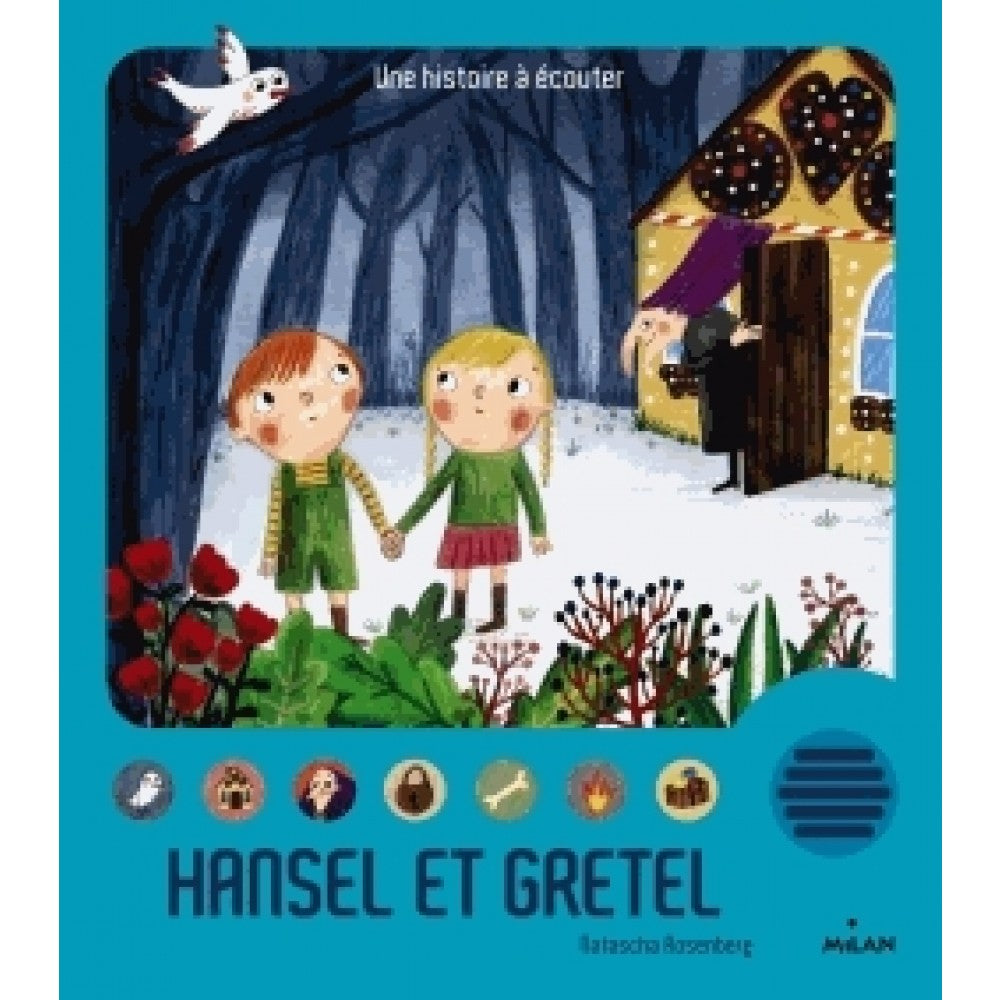 HANSEL ET GRETEL - livre avec poussoirs audio