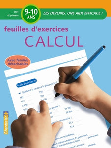 DEVOIRS FEUILLES D'EXERCICES CALCUL 4ème primaire 9-10 ans