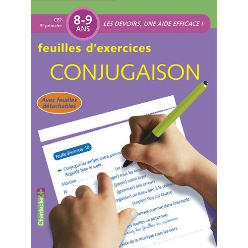 DEVOIRS - FEUILLES D'EX. CONJUGAISON (8-9 ANS)