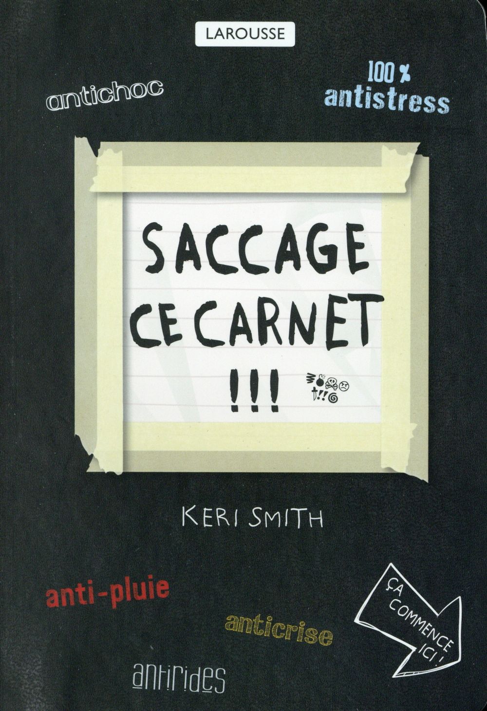 SACCAGE CE CARNET !!!