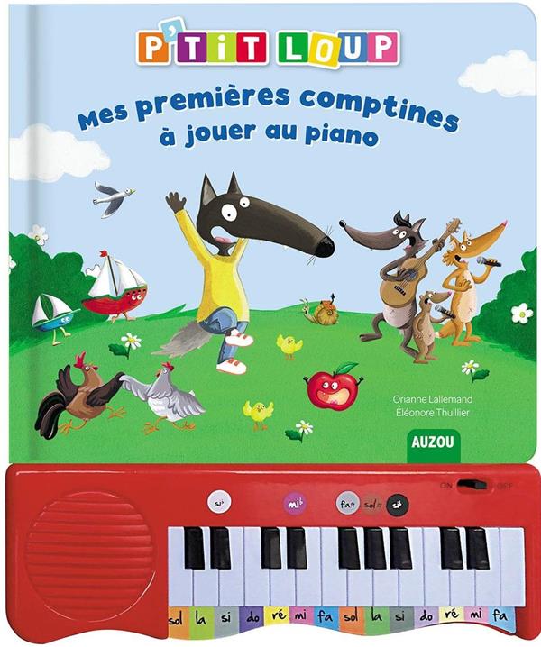 P'TIT LOUP - MES PREMIERES COMPTINES A JOUER AU PIANO