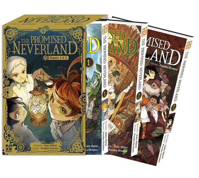 THE PROMISED NEVERLAND PACK T01 A T03