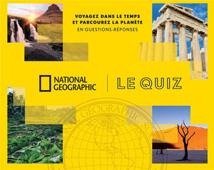 BOITE QUIZ NATIONAL GEOGRAPHIC - QUESTIONS & REPONSES