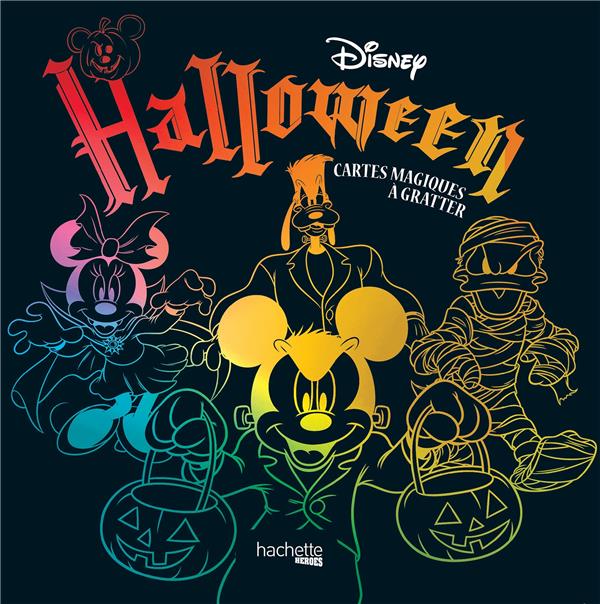 CARTES A GRATTER HALLOWEEN DISNEY