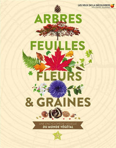 ARBRES, FEUILLES, FLEURS ET GRAINES - UNE ENCYCLOPEDIE VISUELLE DU MONDE VEGETAL