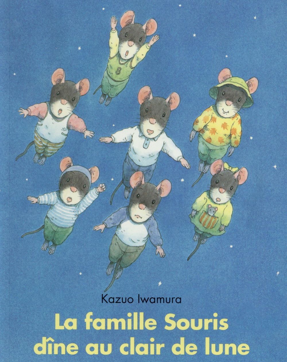 LA FAMILLE SOURIS DINE AU CLAIR DE LUNE