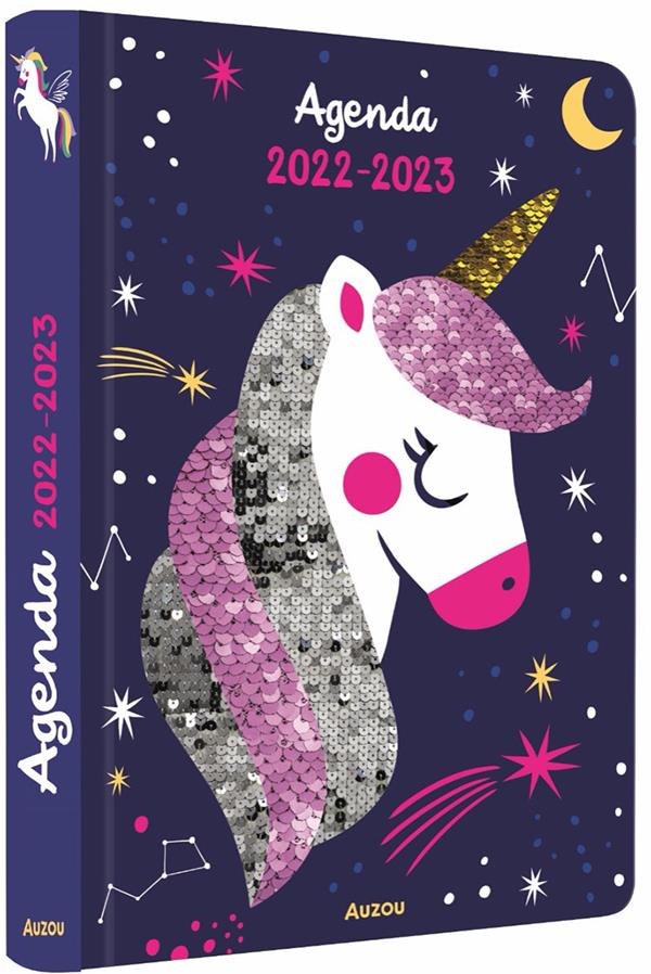 AGENDA SEQUINS LICORNE 2022-2023